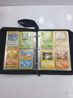 Pokemon Vintage WOTC Binder x204 Card Lot Base, 1st edition, Rocket, Fossil, - Image 3