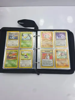 Pokemon Vintage WOTC Binder x204 Card Lot Base, 1st edition, Rocket, Fossil, - Image 4