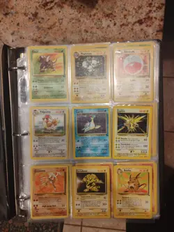 Pokemon TCG Vintage Binder Lot Base Set, Fossil, Jungle, Team Rocket, Gym Heroes - Image 1