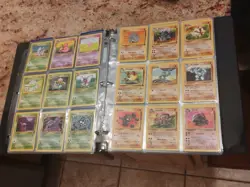 Pokemon TCG Vintage Binder Lot Base Set, Fossil, Jungle, Team Rocket, Gym Heroes - Image 5