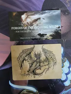 Ganax, Astral Hunter GOLD STAMP Signature Art Series Commander Showcase - Image 1