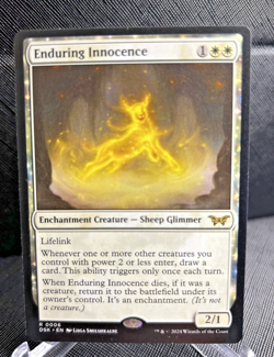 Enduring Innocence (DSK #6 Rare) Duskmourn: House of Horror MTG - Image 1