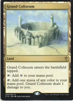 MTG: Onslaught: Grand Coliseum: Lightly Played Condition - Image 1