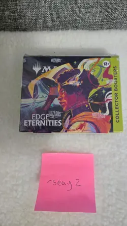 Magic The Gathering: Edge of Eternities Collector Booster Box Factory-Sealed - Image 1