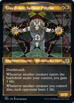 MTG Dominaria United SHOWCASE U Elas il-Kor Sadistic Pilgrim #297 - Image 1