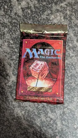 MTG 4th Edition Booster Pack - Cube - Factory Sealed - 1995 - Image 1