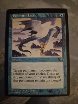 Prismatic Lace MTG x1 Miscut Obverse / Normal Reverse ~ Error EX/LP Misprint - Image 4