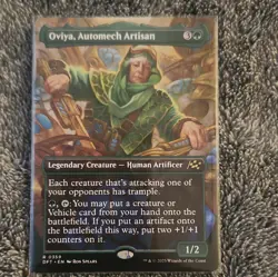 Oviya, Automech Artisan Aetherdrift Rare #0359 EN Foil - Image 1
