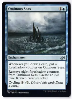 Ominous Seas IKO 61 Magic: The Gathering UC NM - Image 1
