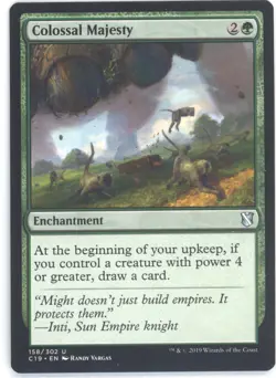 MTG Colossal Majesty U Commander 2019 #158 - Image 1