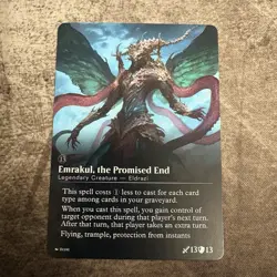 Emrakul, the Promised End - Custom Art MTG Magic The Gathering Playtest Card - Image 1