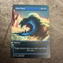 Time Warp - Custom Art MTG Magic The Gathering Playtest Card - Image 1