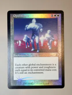 Opalescence - Foil English - MTG Urza's destiny - Front NM - Back LP - Image 1