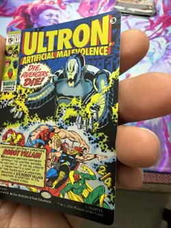 Ultron, Artificial Malevolence (Borderless) (0401) Marvel Super Heroes Foil - Image 3