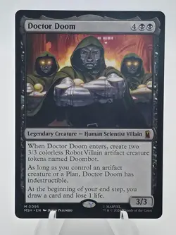 Doctor Doom 95 Mythic Marvel Super Heroes Magic: The Gathering Near Mint - Image 1