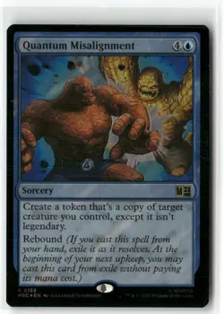 Quantum Misalignment (Surge Foil) 152 Holo Commander: Marvel Super Heroes Magic - Image 1