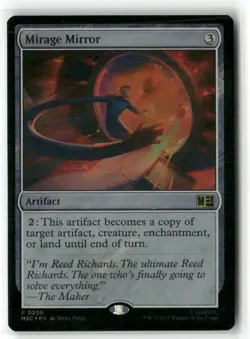 Mirage Mirror (Surge Foil) 206 Holo Commander: Marvel Super Heroes Magic: - Image 1