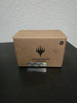 Secret Lair Commander Deck Goblinstorm Factory Sealed MTG IN HAND - Image 1