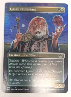 Qasali Pridemage (Borderless) Double Masters 2022 Foil - MTG - Image 1