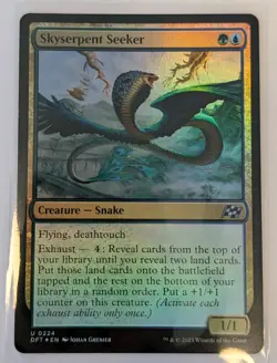 Skyserpent Seeker Aetherdrift Foil - MTG - Image 1