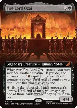 Fire Lord Ozai (Extended Art) M Avatar: The Last Airbender: Eternal-Legal 186 NM - Image 1