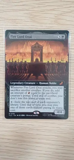 Fire Lord Ozai | Extended Art | MTG | TLA | Near Mint | English EN - Image 1