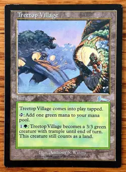 MTG Treetop Village - Urza's Legacy, English - Image 1