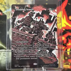 Doubling Season - TMNT Borderless Mythic Rare Source Material Regular - Image 1