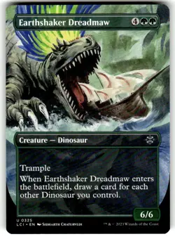 Earthshaker Dreadmaw (Borderless) The Lost Caverns of Ixalan Regular MTG - Image 1