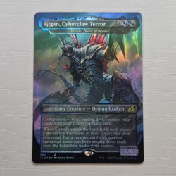 Wizards of the Coast Gigan, Cyberclaw Terror Rare Alt Art Foil 384 EN - Image 1