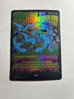Zaxara, the Exemplary - Secret Lair Drop Series Foil MTG Plus 2 Bonus Rares!!! - Image 1