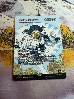 Aurelia, the Warleader "Monica, the Marvel" - Extended Art MAR NM MTG - Image 1