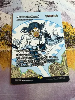 Aurelia, the Warleader "Monica, the Marvel" - Extended Art MAR NM MTG - Image 3