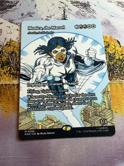 Aurelia, the Warleader "Monica, the Marvel" - Extended Art MAR NM MTG - Image 4