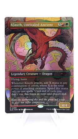 Klauth, Unrivaled Ancient Secret Lair Drop Foil - Image 1
