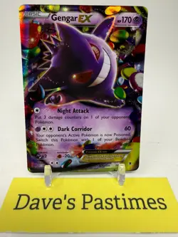 Pokemon Gengar EX 34/119 XY Phantom Forces Ultra Rare Holo 170 HP English P4 - Image 1