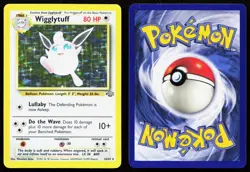 WIGGLYTUFF 16/64 HOLO RARE JUNGLE POKEMON UNLIMITED HOLO LP - Image 3