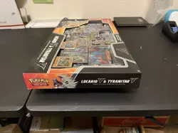 Pokemon Lucario V & Tyranitar V Heavy Hitters Premium Collection Box 14 Boosters - Image 3