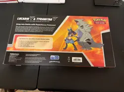Pokemon Lucario V & Tyranitar V Heavy Hitters Premium Collection Box 14 Boosters - Image 5