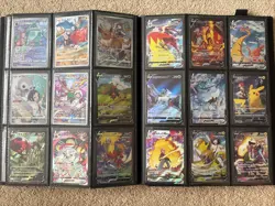 2021 Pokemon SWSH VMAX Climax Near (missing 13 Rev & 1 UR) Master Set + Binder - Image 1
