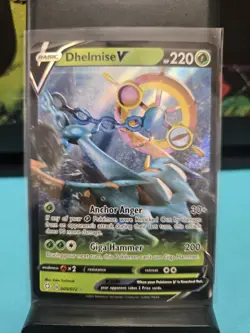 Dhelmise V Ultra Rare - 009/202 - Pokemon Sword And Shield Base NM D2 - Image 1