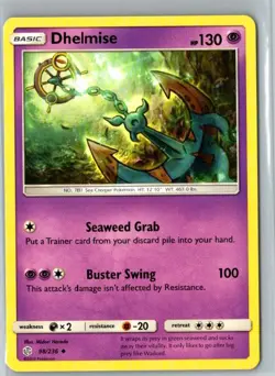 Dhelmise Cosmic Eclipse base set Pokemon TCG - Image 1