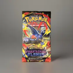 Pokemon: Mega Evolution Phantasmal Flames Single Sealed Booster Pack -Random Art - Image 1