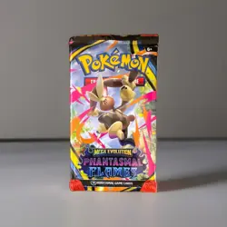 Pokemon: Mega Evolution Phantasmal Flames Single Sealed Booster Pack -Random Art - Image 2