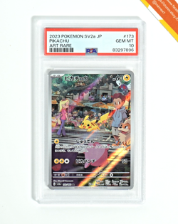 Pokemon PSA 10 Pikachu #173 AR 151 2023 Japanese - Image 1
