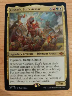 Gishath, Sun's Avatar - 229 (Ixalan) - Near Mint NM - Mythic - Image 1