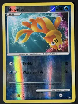 Buizel 92/147 Supreme Victors Pokemon Card Reverse Holo Common Lightly Played LP - Image 4