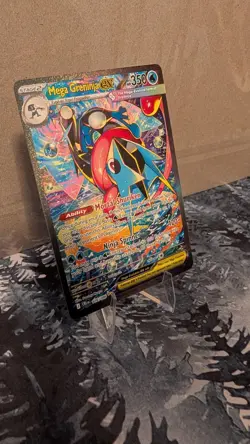 2026 Pokemon Chaos Rising Mega Greninja EX #116/86 M/NM SIR Holo - Image 2