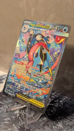 2026 Pokemon Chaos Rising Mega Greninja EX #116/86 M/NM SIR Holo - Image 3