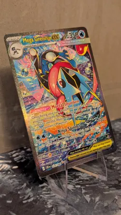 2026 Pokemon Chaos Rising Mega Greninja EX #116/86 M/NM SIR Holo - Image 4